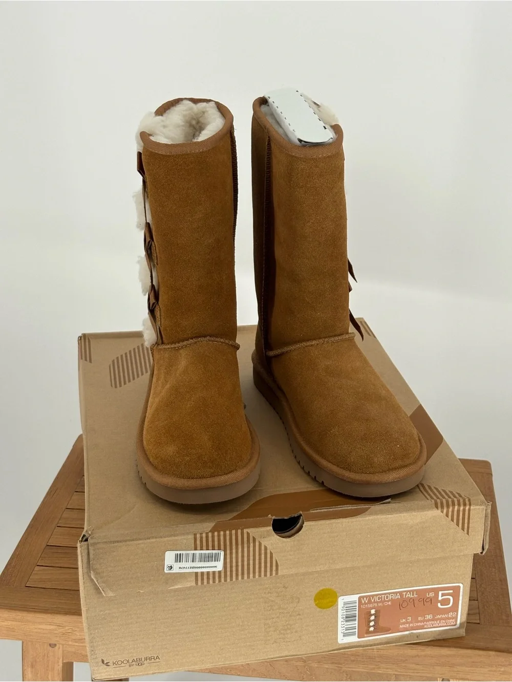 New Koolaburra by UGGS Victoria Boots tall size 5